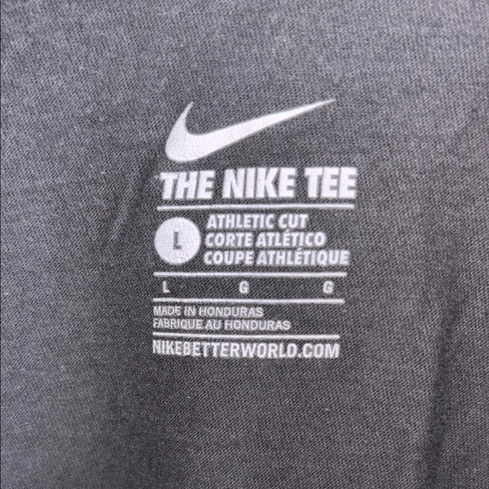 Nike Black and Red Kids Short Sleeve Tee